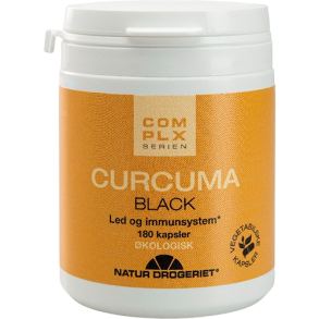 Curcuma Black Kapsler - kologiske - 180 stk.