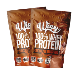 Wispy Whey 100 Protein Pulver - 2 x 1000 g + gratis Shaker