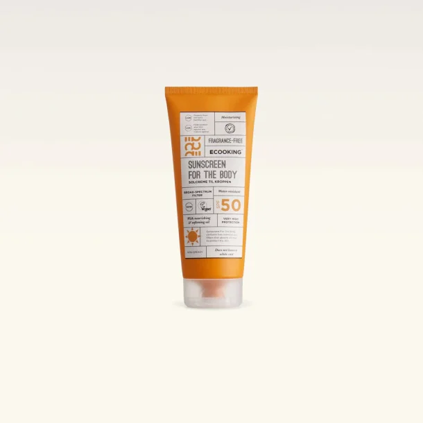 Ecooking Solcreme Krop SPF 50 Parfumefri - 250 ml