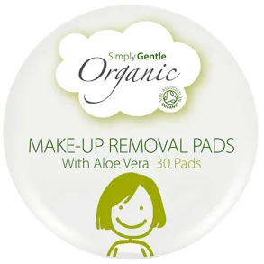 Simply Gentle Make-up removal Pads - 30 stk