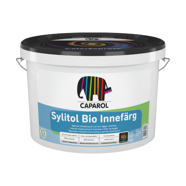 Allergivenlig indesilikat indendrs maling fra caparol 5-10 liters