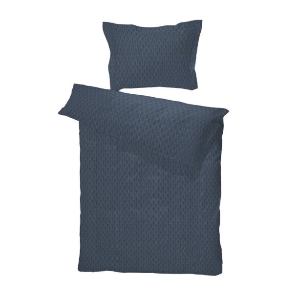 Allergivenligt Bors Cotton BETTY Sengetj TC-400 - Navy - Flere strrelser
