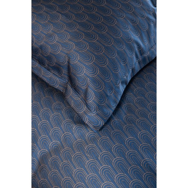 Allergivenligt Bors Cotton BETTY Sengetj TC-400 - Navy - Flere strrelser
