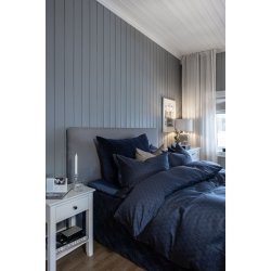 Allergivenligt Bors Cotton BETTY Sengetj TC-400 - Navy - Flere strrelser