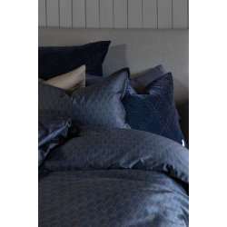 Allergivenligt Bors Cotton BETTY Sengetj TC-400 - Navy - Flere strrelser