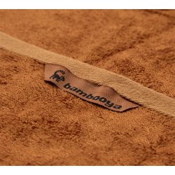 Allergivenlig bambus hndkldepakke - Caramel Caf
