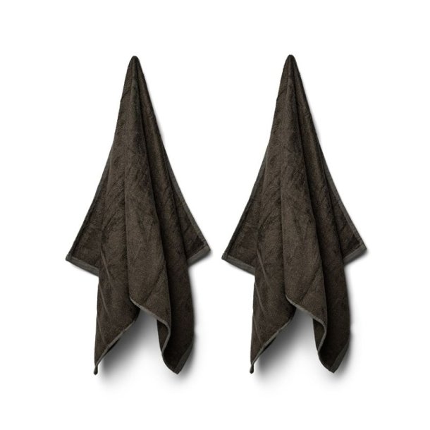 Allergivenligt Hndklde i Bambus - 2-pak - 50 x 100 cm