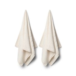 Allergivenligt Hndklde i Bambus - 2-pak - 50 x 100 cm