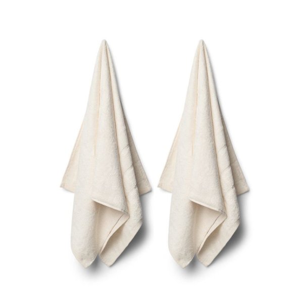 Allergivenligt Hndklde i Bambus - 2-pak - 50 x 100 cm