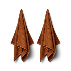 Allergivenligt Hndklde i Bambus - 2-pak - 50 x 100 cm