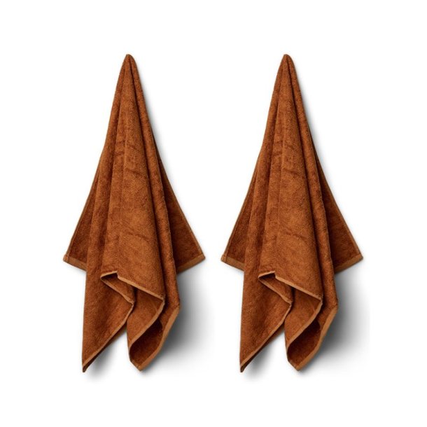 Allergivenligt Hndklde i Bambus - 2-pak - 50 x 100 cm