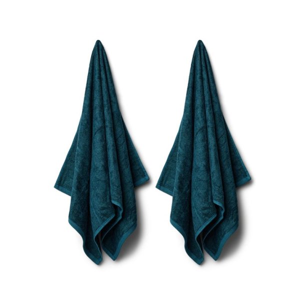 Allergivenligt Hndklde i Bambus - 2-pak - 50 x 100 cm