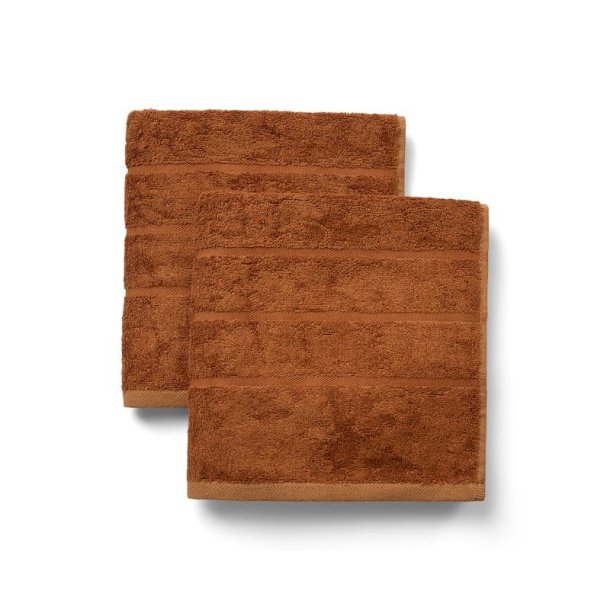 Allergivenligt Hndklde i Bambus - 2-pak - 50 x 100 cm