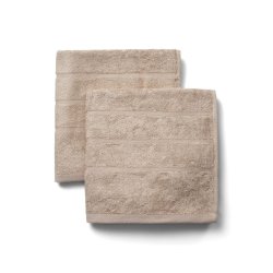 Allergivenligt Hndklde i Bambus - 2-pak - 50 x 100 cm