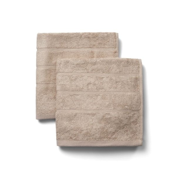 Allergivenligt Hndklde i Bambus - 2-pak - 50 x 100 cm