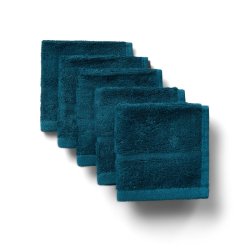 Allergivenlige Vaskeklude i Bambus - Pakke med 5 - 25 x 25  cm