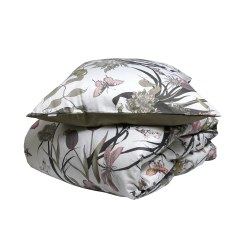 Allergivenligt Living Garden sengetj - Blomstret/Grn - Flere strrelser