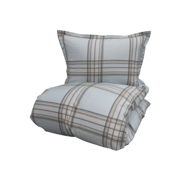 Allergivenlig Sengetj TC-400 - Diego - Blue/Rosa - Bors Cotton