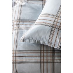 Allergivenligt Bors Cotton DIEGO Sengetj TC-400 - Bl - 140 x 200 cm