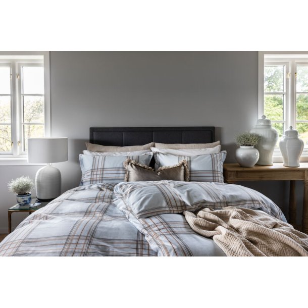 Allergivenligt Bors Cotton DIEGO Sengetj TC-400 - Bl - 140 x 200 cm