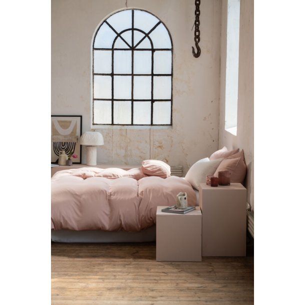 Allergivenligt Turiform ENJOY bambus sengetj - Rosa - 200 x 220 cm