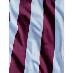 Essenza Minte Stripe Mauve wine - Ice blue - 140 x 200