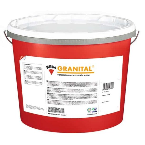 KEIM Granital - Facade silikatmaling - 5/15/25 kg