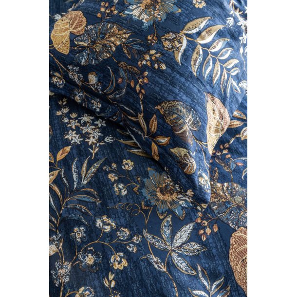 Allergivenlig Bors Cotton MARILYN Sengetj TC-400 - Navy - 140 x 200 cm