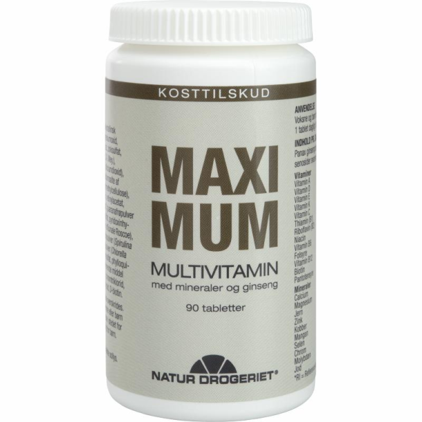 Maximum Multivitamin - 90 stk.