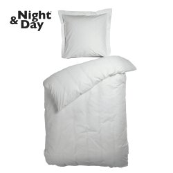 Night & Day - OPAL senges�t - Hvid - Flere st�rrelser