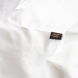 Night & Day - OPAL senges�t - Hvid - Flere st�rrelser