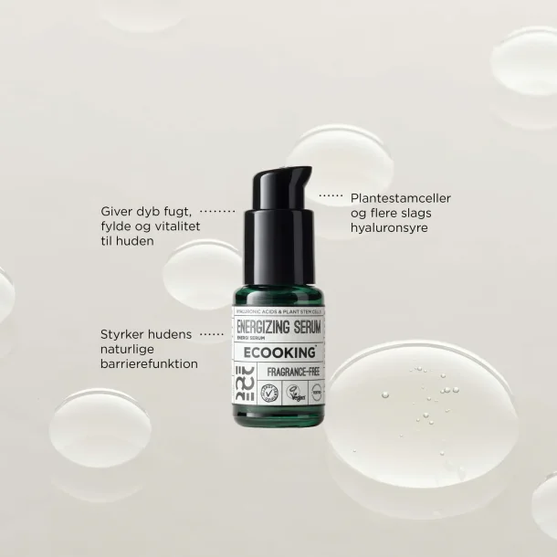 Ecooking Energizing Serum (50+ Serum) Parfumefri - 30 ml.