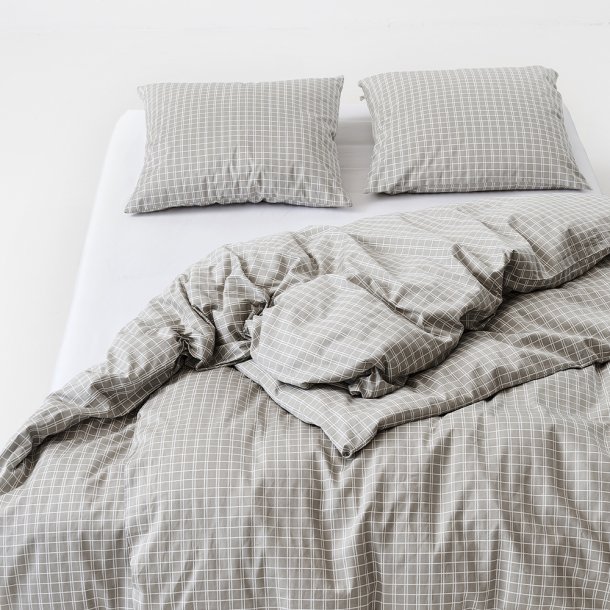 Night &amp; Day - Snooze Check - Beige - 140 x 200