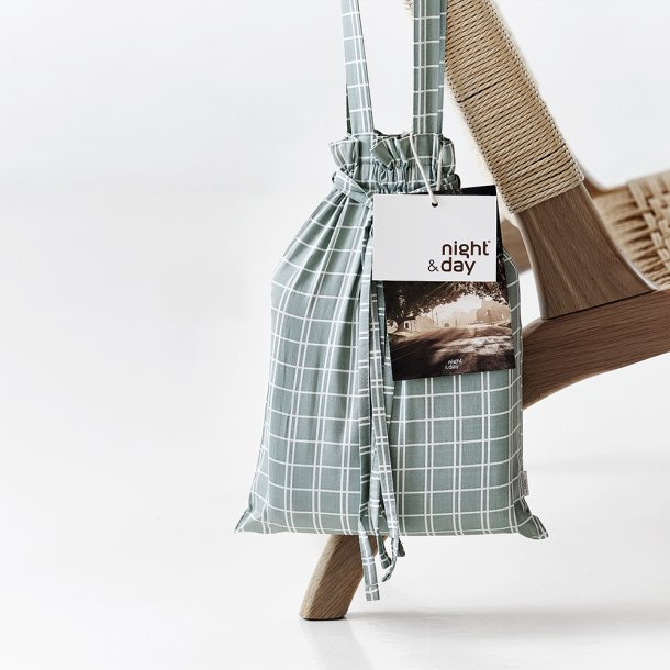 Night &amp; Day - Snooze Check - Gr�n - 140 x 200