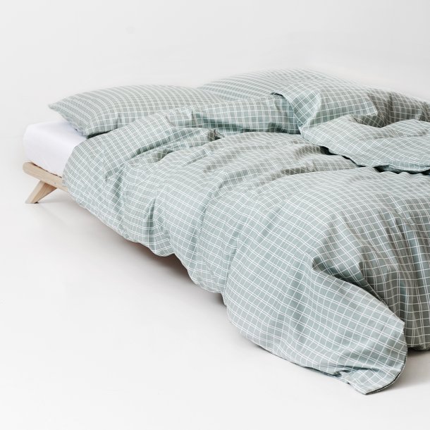 Night &amp; Day - Snooze Check - Gr�n - 140 x 200