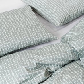 Night & Day - Snooze Check - Gr�n - 140 x 200