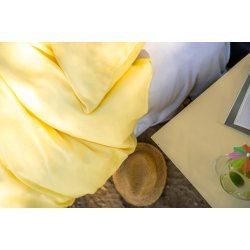 Allergivenligt Turiform ENJOY bambus sengetj - Gul - Flere strrelser