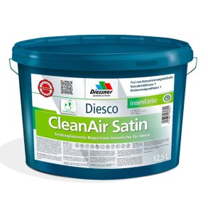  Diessner Cleanair Satin 10 - Hvid - 5 L / 12,5 L