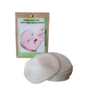 Bambus Baby Pads - 8 cm. - 7 stk. 