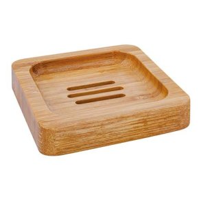 Bambus Sbeskl Firkantet - 10 x 10 cm.