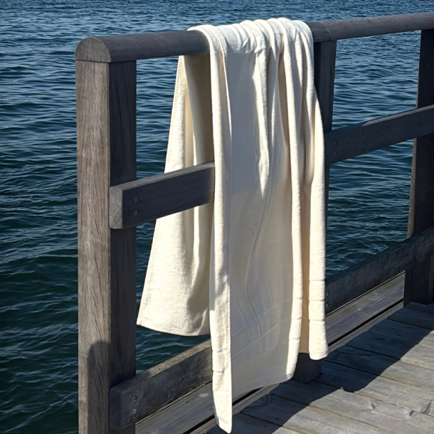 Bambus h�ndkl�depakke - Champagne Beige