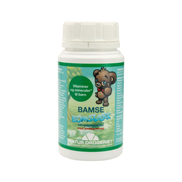 Bamse Bomstrk brnevitamin - 120 stk