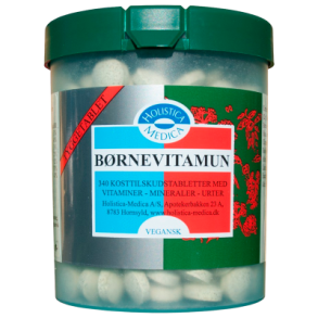 BrneVitamun Tyggetabletter - 340 stk. - Holistica Medica