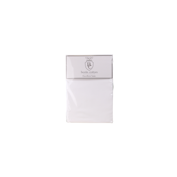 Allergivenligt Bors Cotton Cloud Faconlagen TC 400 - Hvid/Antracit