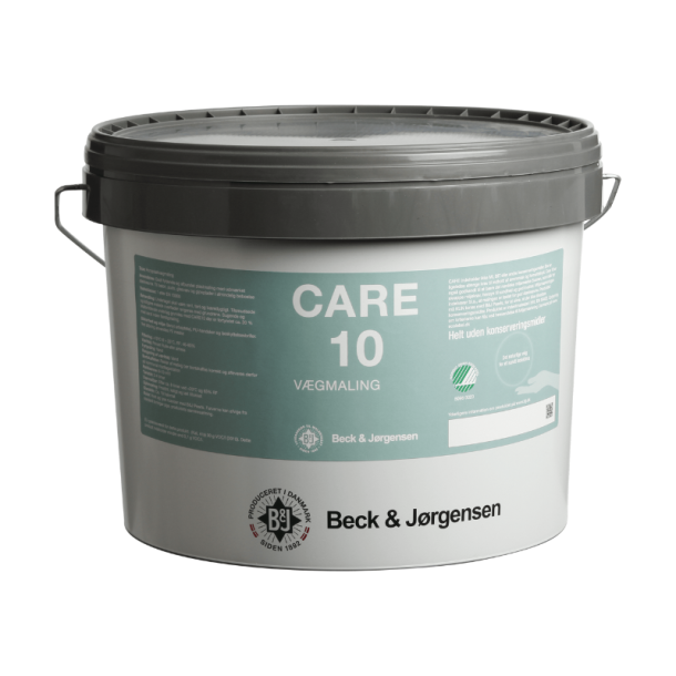 Allergivenlig maling - B&J CARE 10 vgmaling - 9 liter.