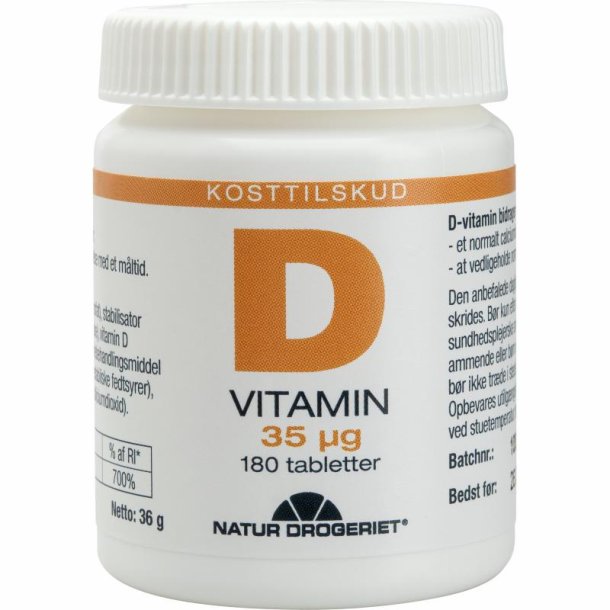 D vitamin kapsler - vegetabilsk - 60 stk.