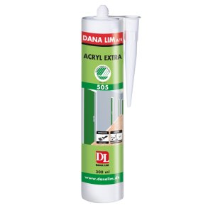 Allergivenlig Akryl Fuge - Dana Lim Acryl Extra 505 - 300 ml.
