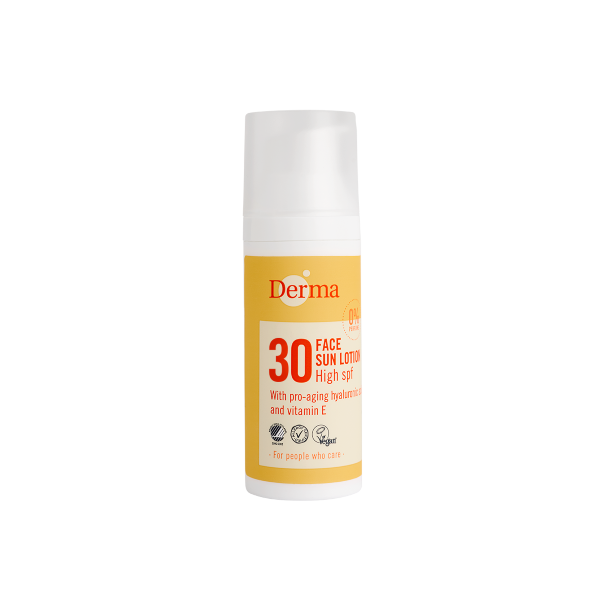 Derma Ansigtssolcreme SPF30 - 50 ml.