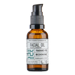Ecooking Olie til Ansigtet Parfumefri - 30 ml