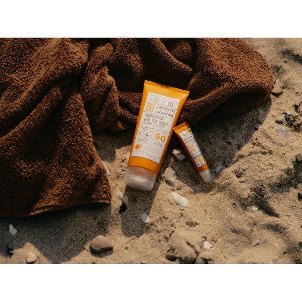 Ecooking Solcreme Krop SPF 50 Parfumefri - 200 ml.